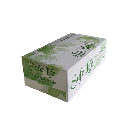Safe Life Box Tissue 200 Pulls Two Ply