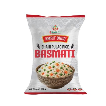 Amrit Bhog Shahi Pulao Basmati Rice 20kg