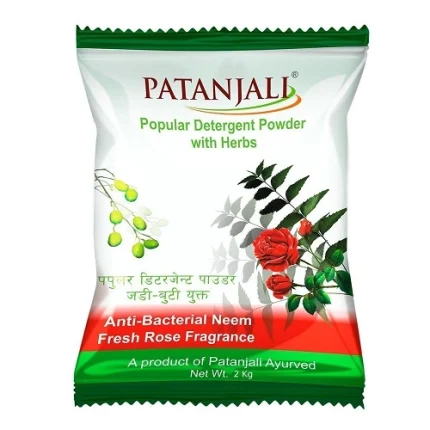 Patanjali Popular Detergent Powder 750gm MRP 100