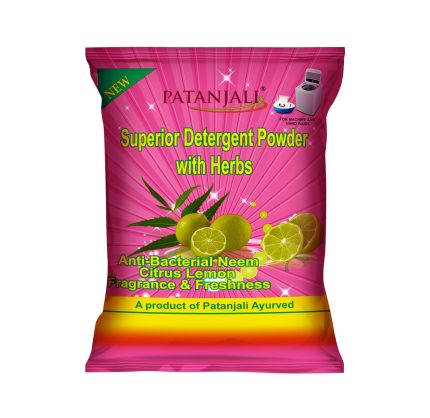 Patanjali Superior Quality Detergent 500gm	MRP 100.00